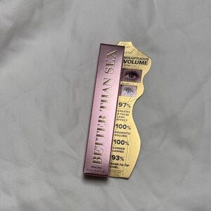 Too Faced Better Than Sex Mascara Packaging in Rose Pink & Gold